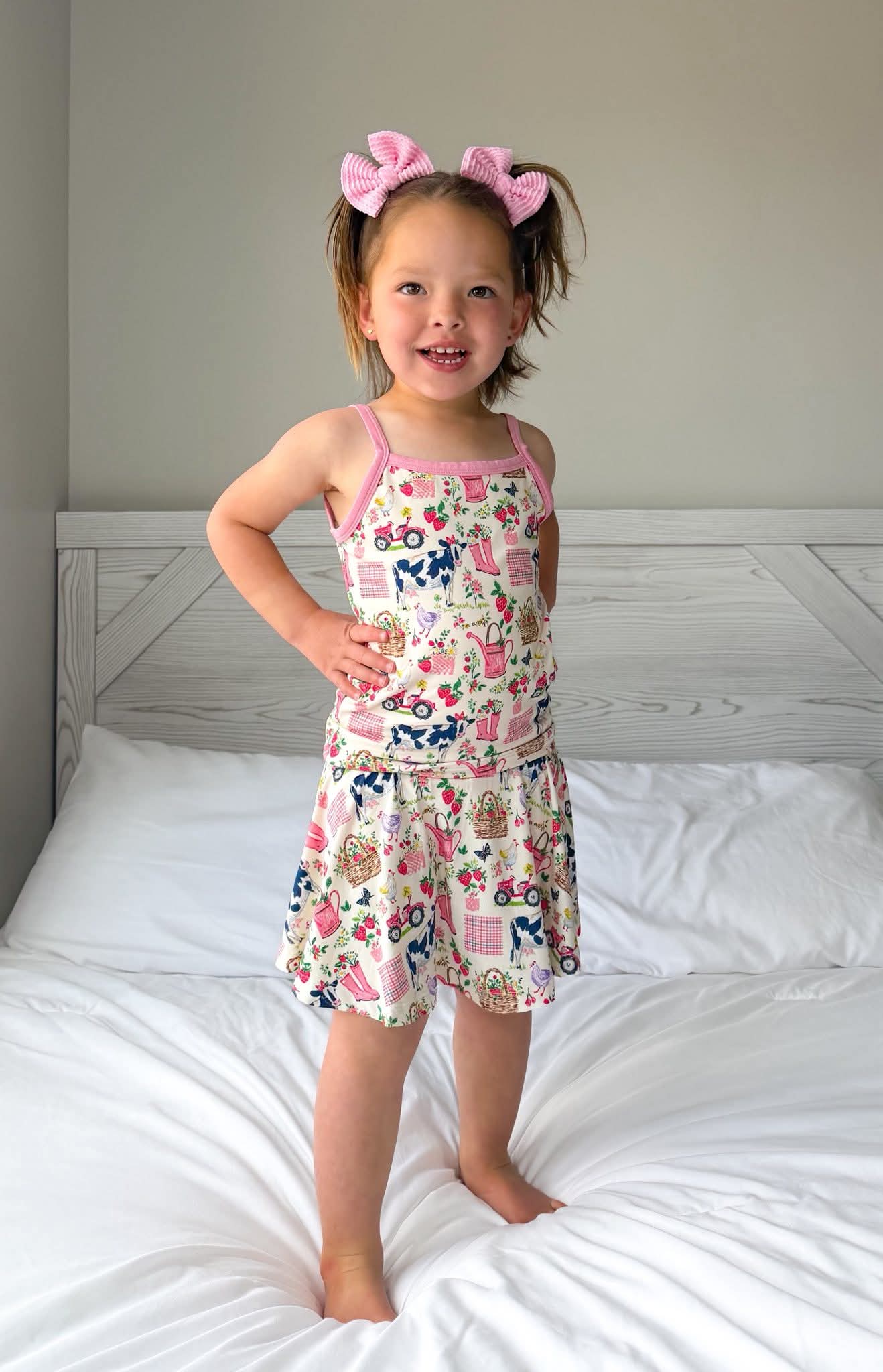 Farm Girl tank and skirt set