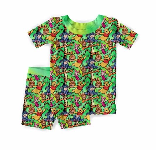 Pooh PJ Shorts Set