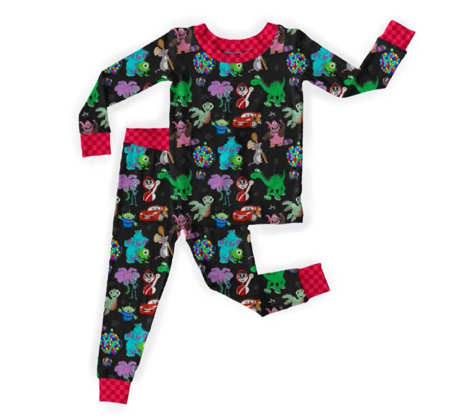Pixar Long Sleeve Pants PJ Set