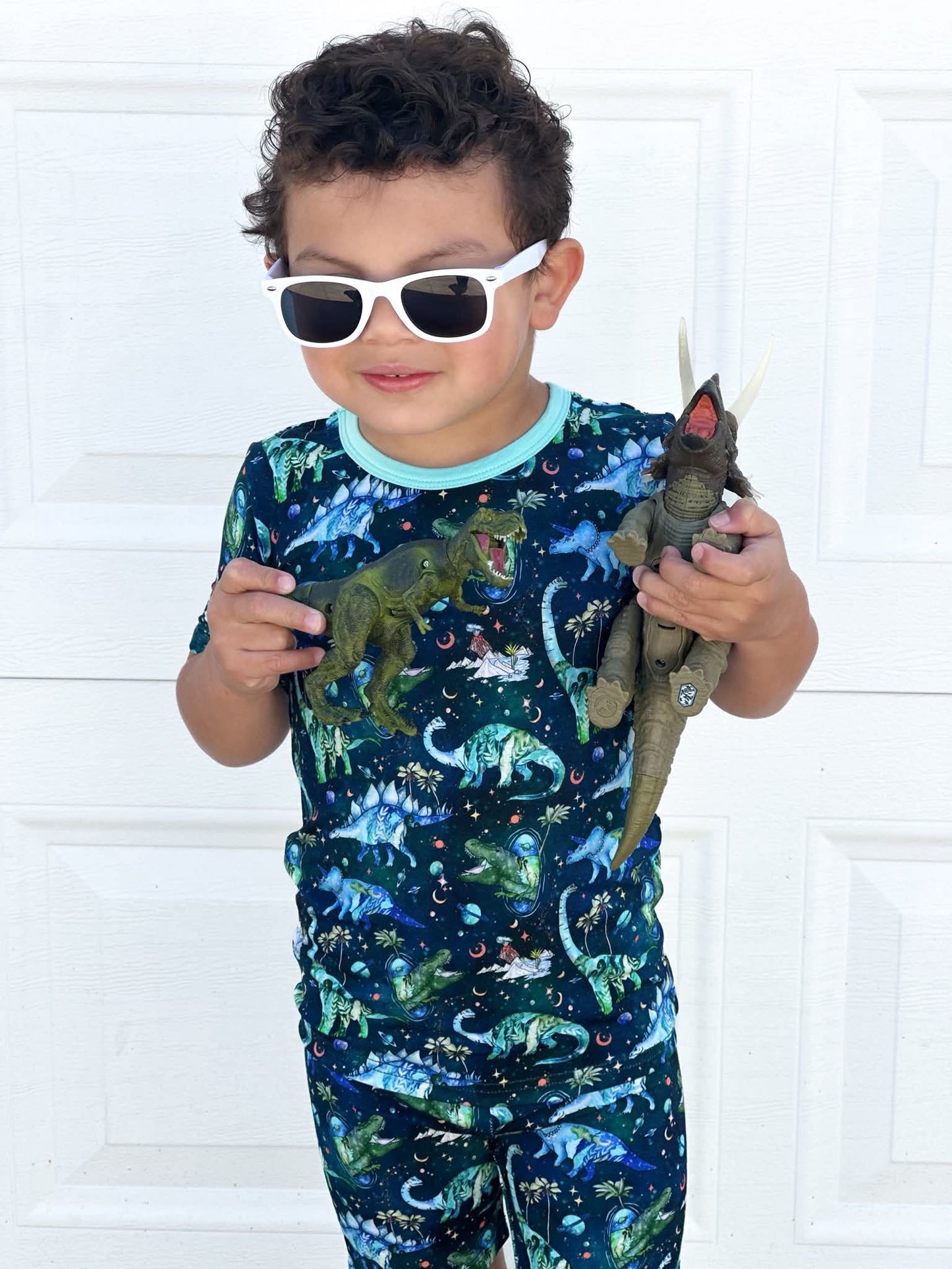 Space RAWR PJ Shorts Set