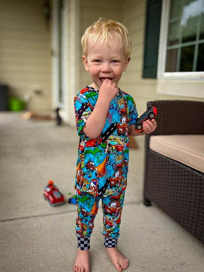 Cars Story Short Sleeve and Pants PJ Set