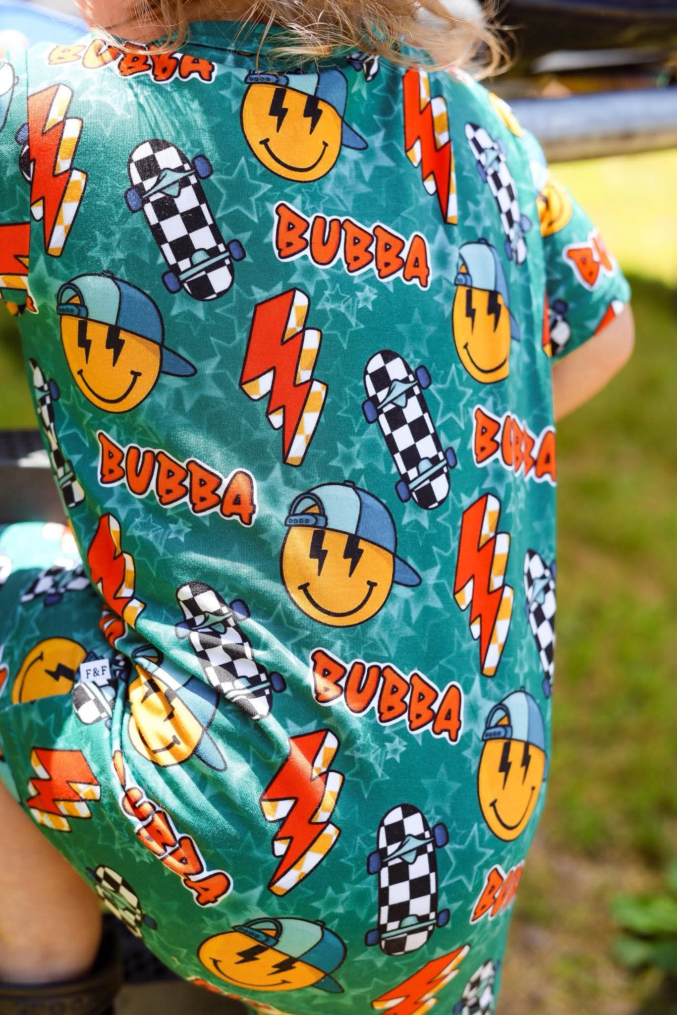 Bubba  shorts set