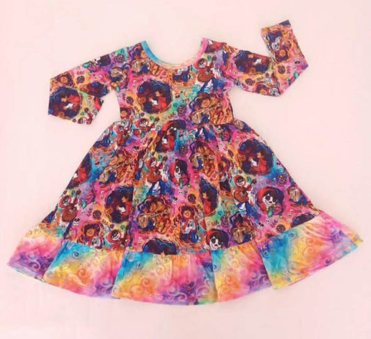 Until We Meet Again Long Sleeve Dress