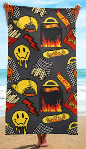 Happy Dude Towel