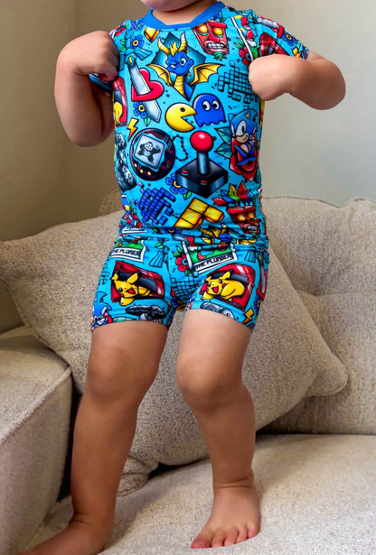 Game Mode: NOSTALGIA PJ Shorts Set Size up