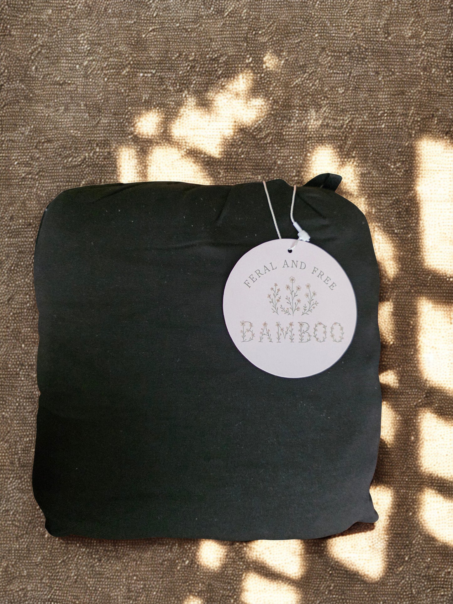 Solid Black Twin Sheet (fits a queen)