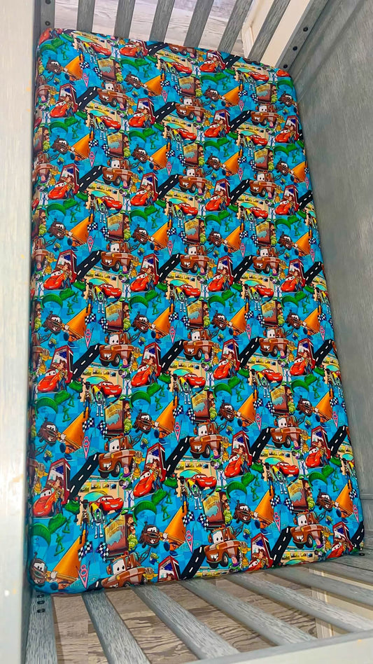 Cars Story Crib Sheet