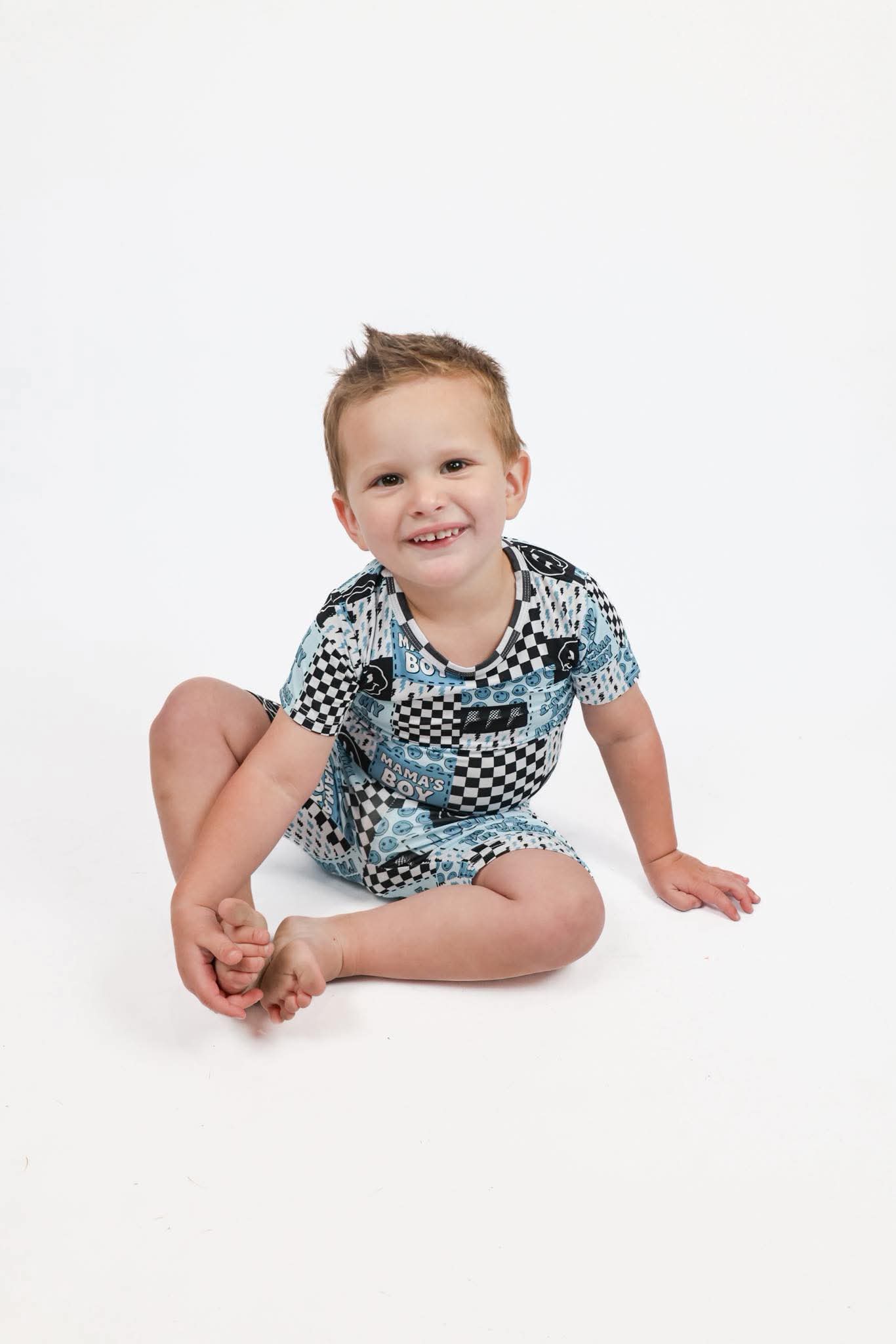 Mama's Boy PJ Shorts Set