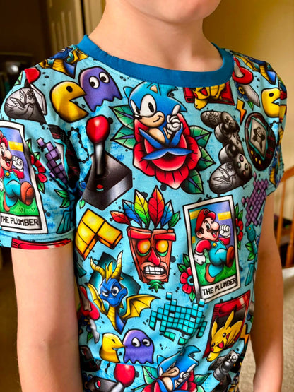 Game Mode: NOSTALGIA PJ Shorts Set Size up