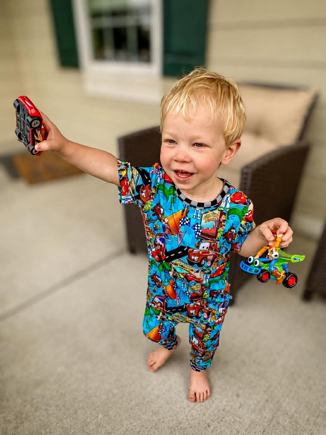 Cars Story Short Sleeve and Pants PJ Set