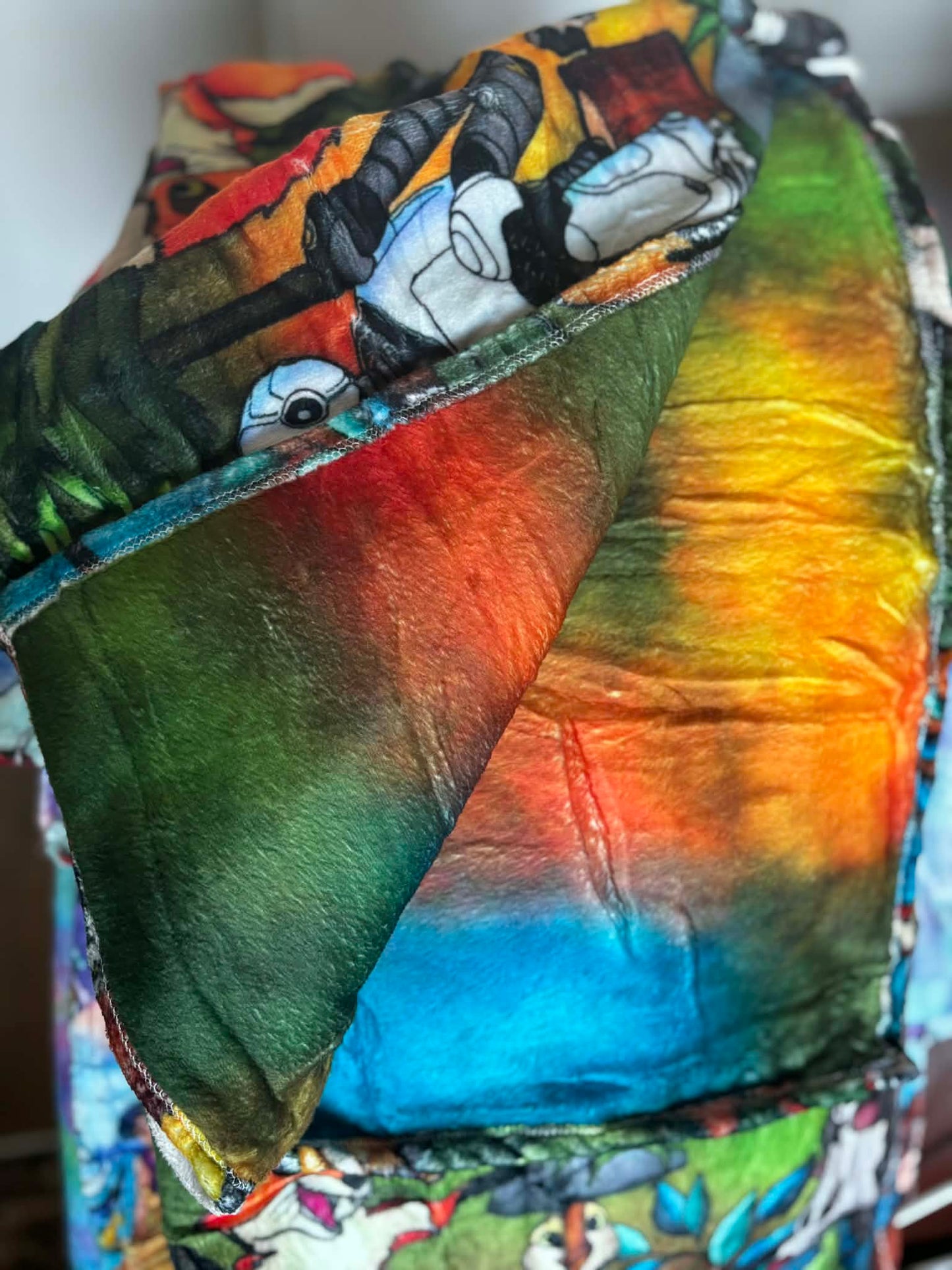 Wild Robot 60x60 Plush Blanket