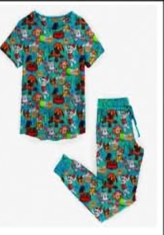 Paw Party Bamboo Jogger Set
