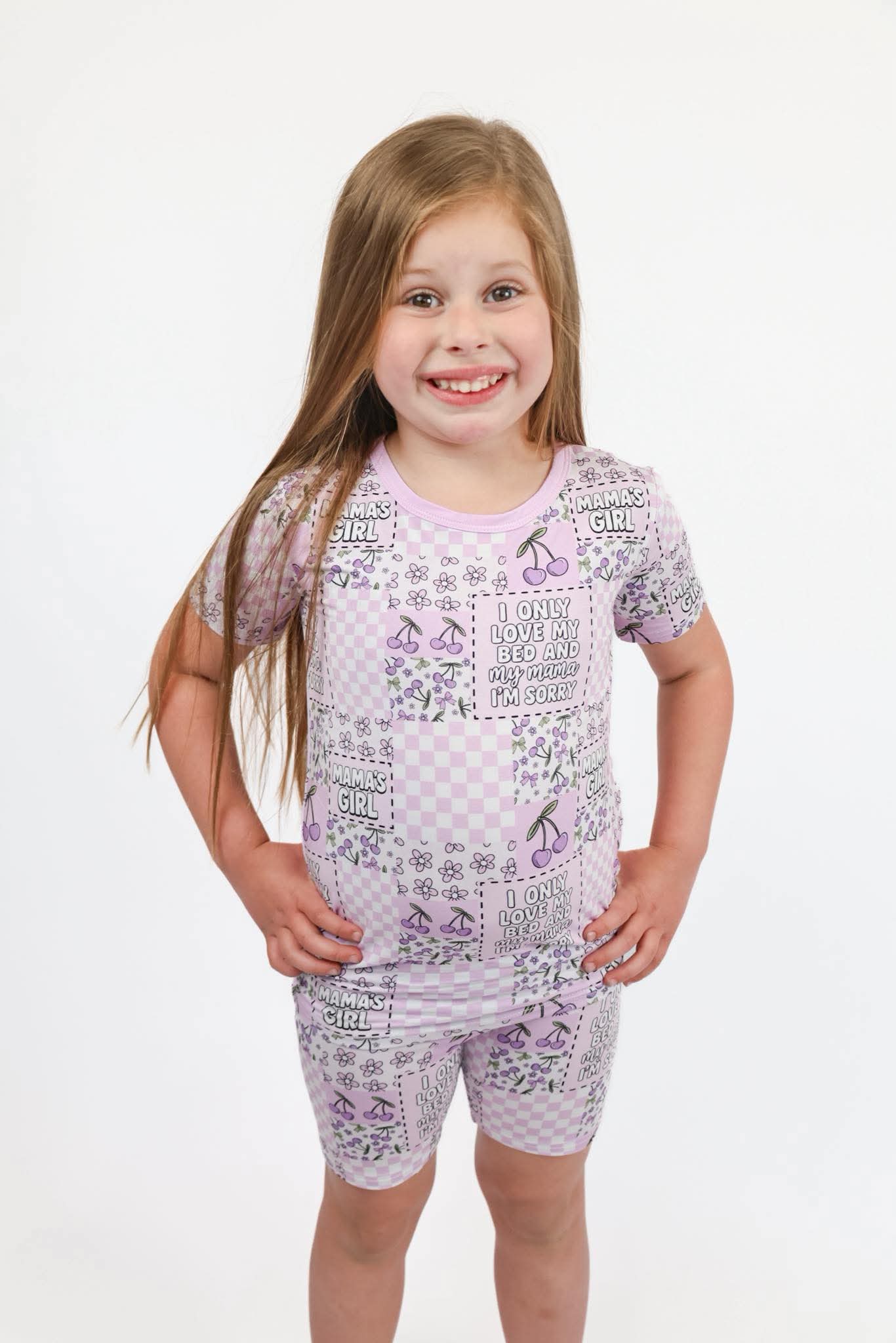Mama's Girl PJ Shorts Set