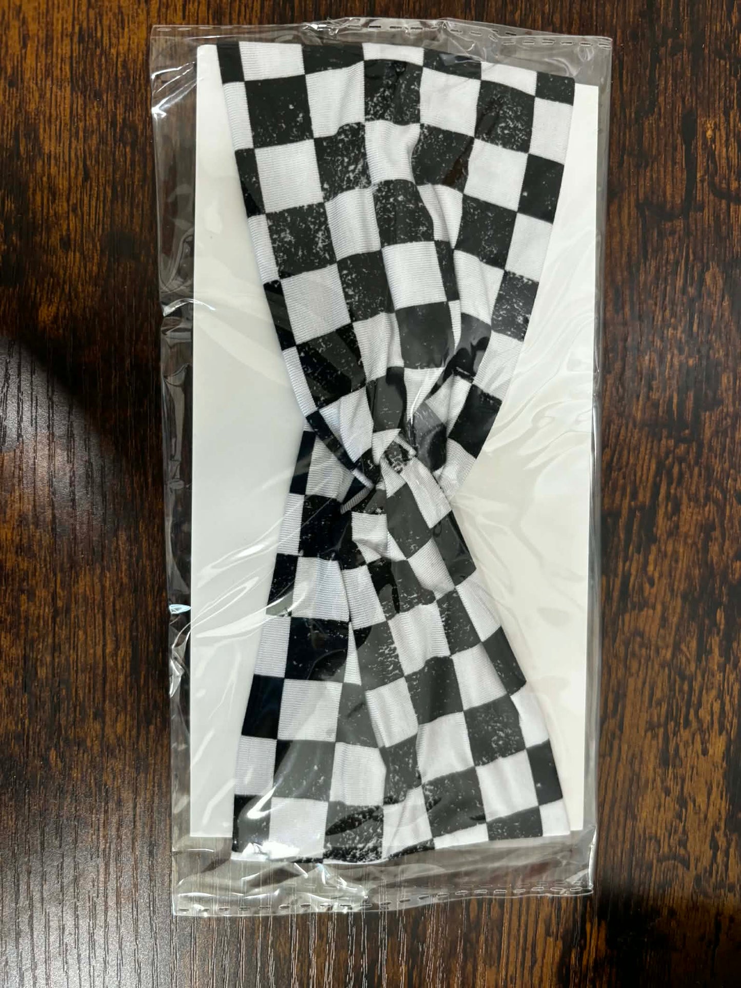 Checks Adult Headband