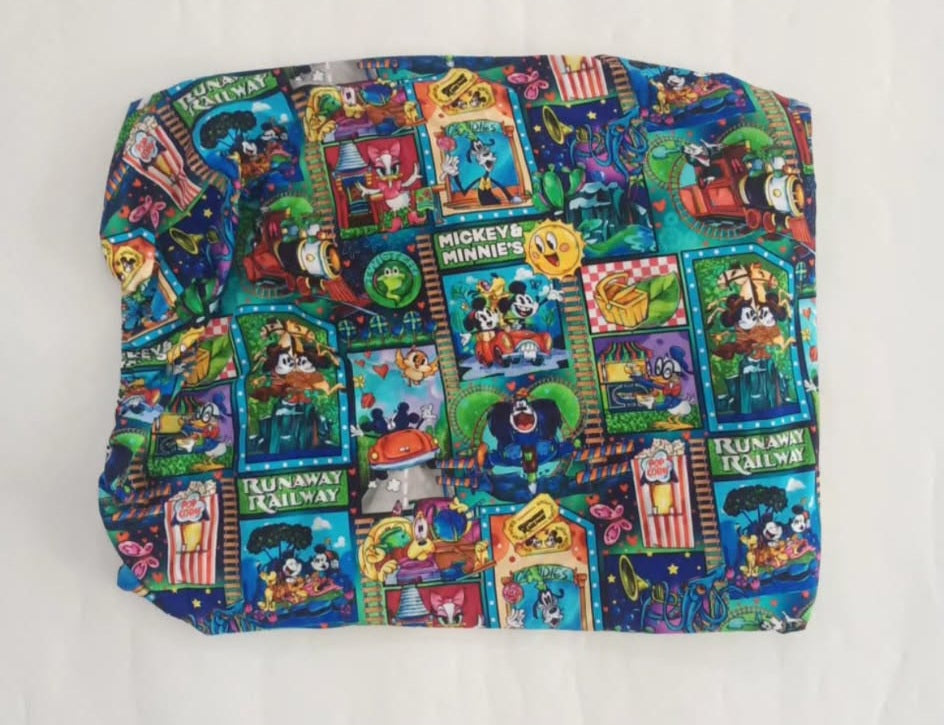 Runaway Railway Crib Sheet