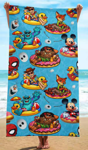 Floats Towel
