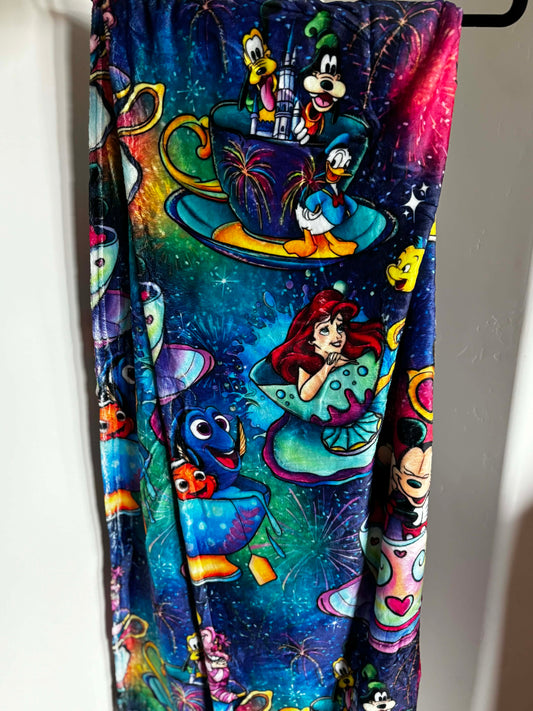 Teacups 60x60 Plush Blanket