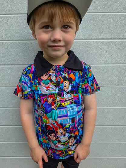 F&F Academy Magic Scholars Polo Shirt and Shorts