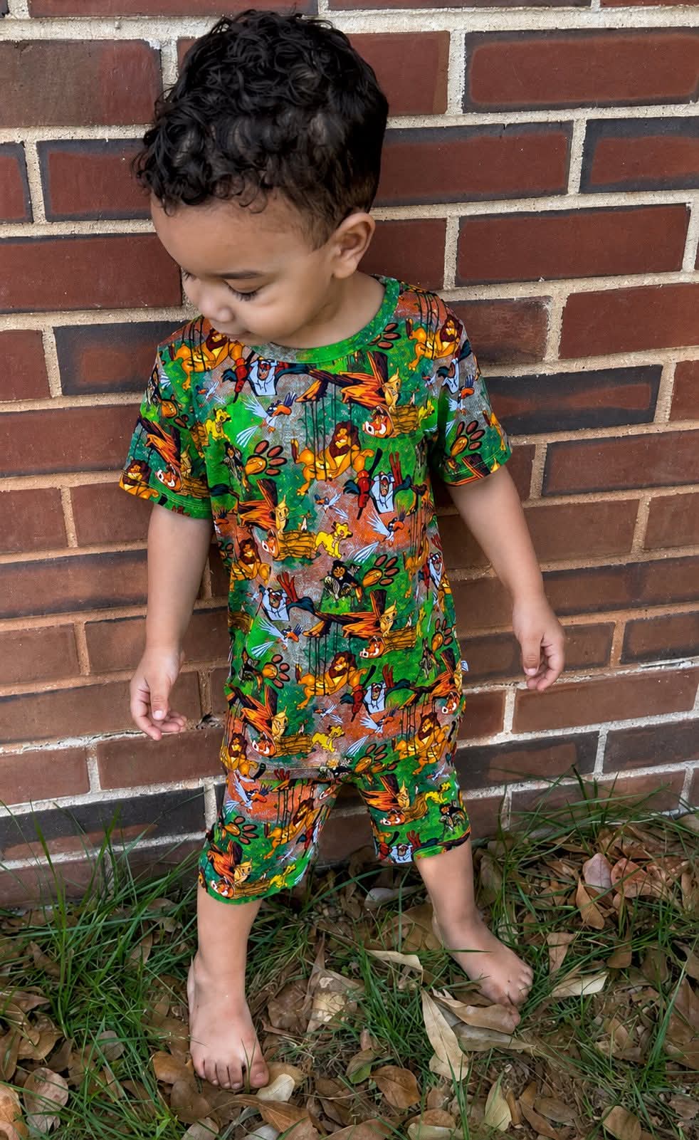 Hakuna Matata shorts set