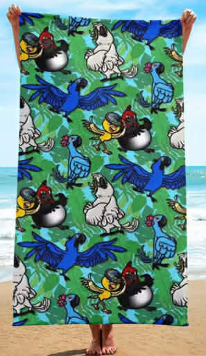 Birds Of A Feather Towel