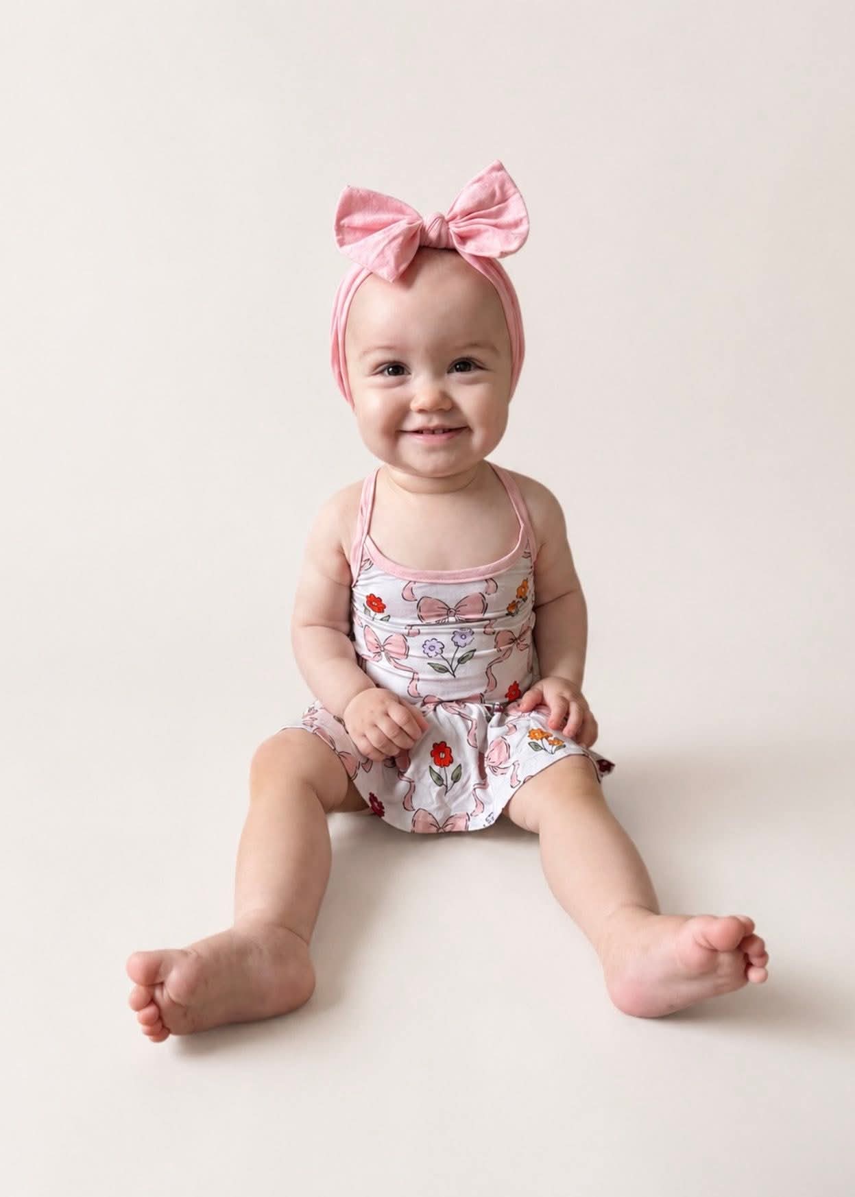 Bows and Flowers Bodysuit Twirl