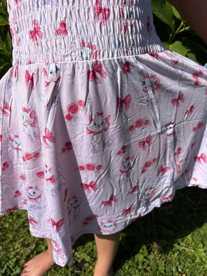 Prim & Purrrfect Smocked Dress