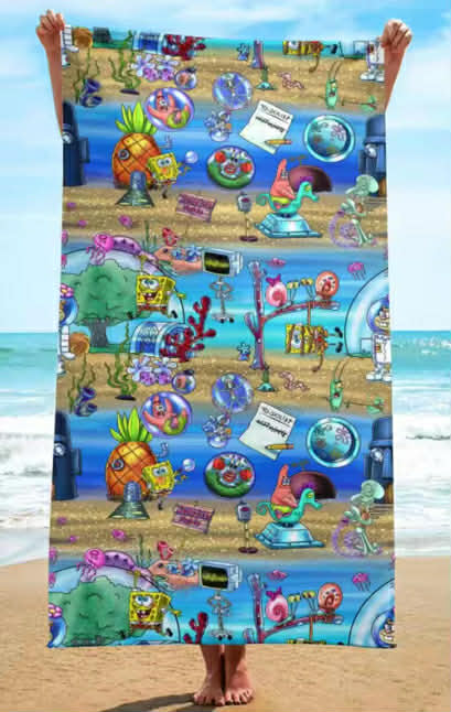 Spongebob Towel