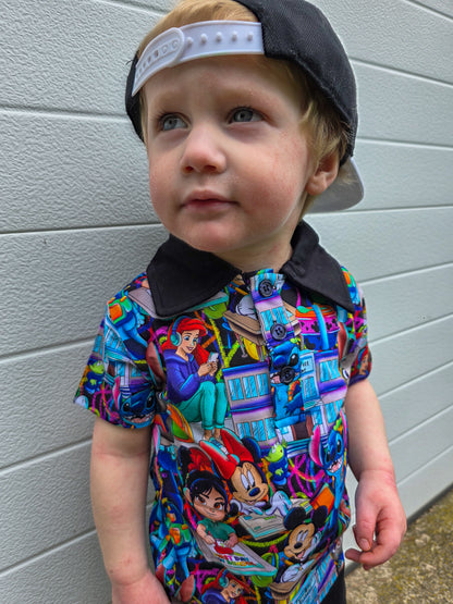 F&F Academy Magic Scholars Polo Shirt and Shorts
